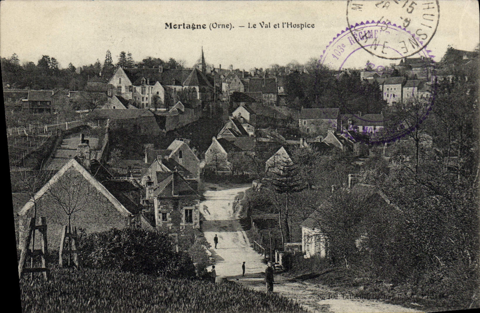 CPA Mortagne Le Val Et I'Hospice