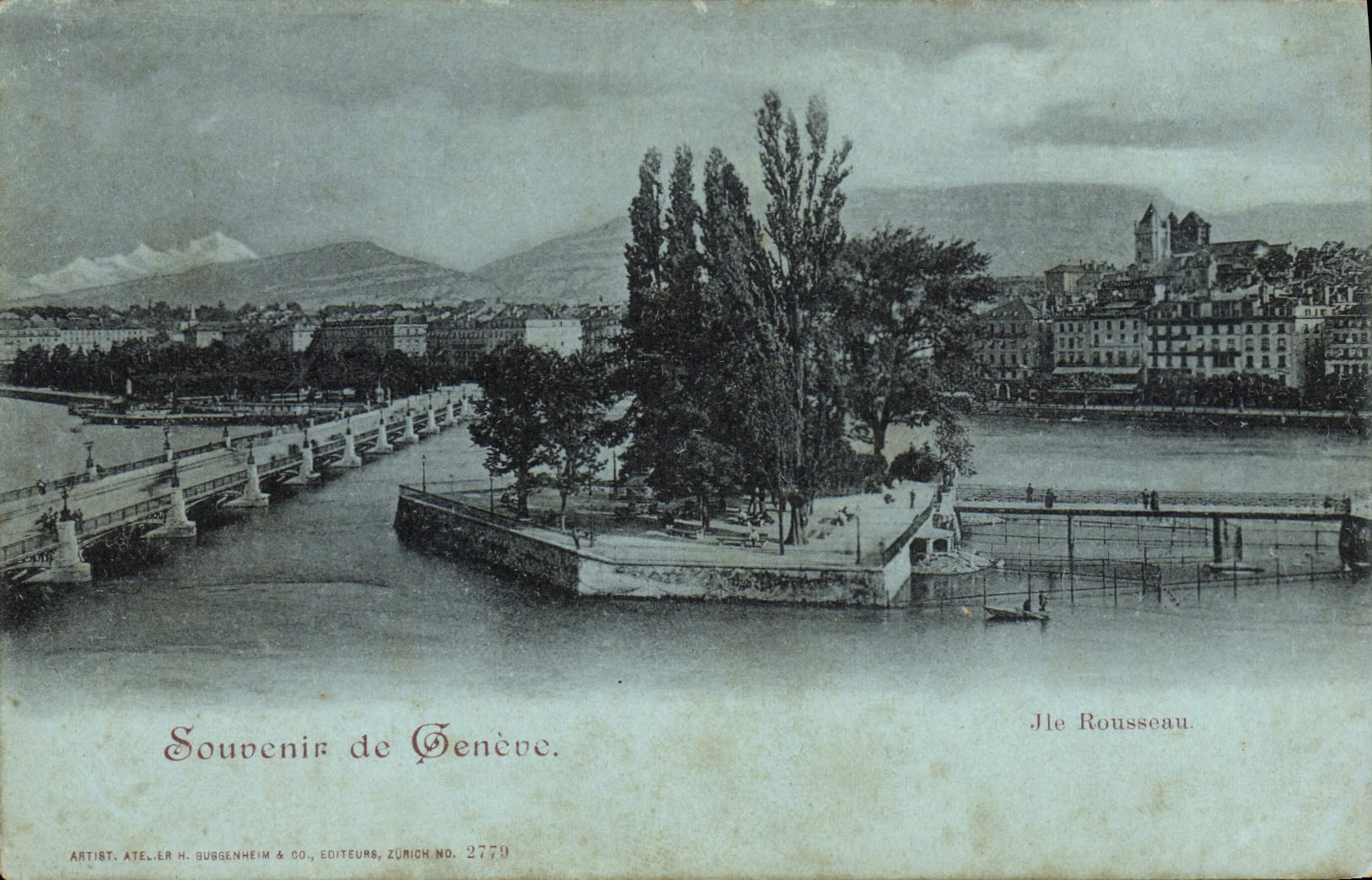 CPA Souvenir De Geneve