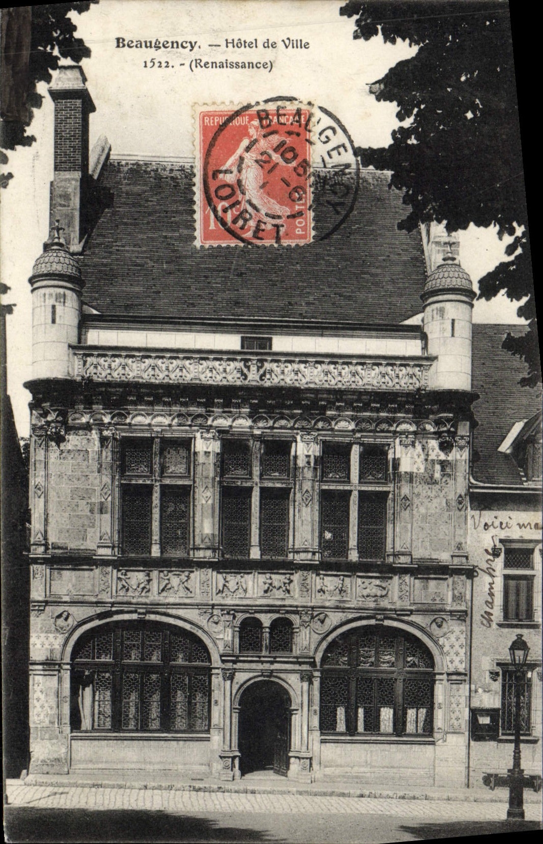CPA Beaugency Hotel De Ville