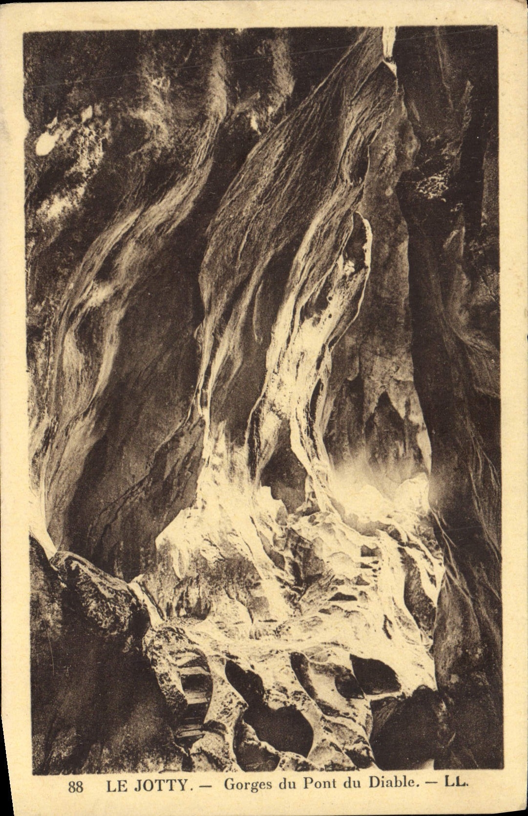 CPA Le Jotty Gorges Du Pont Du Diable