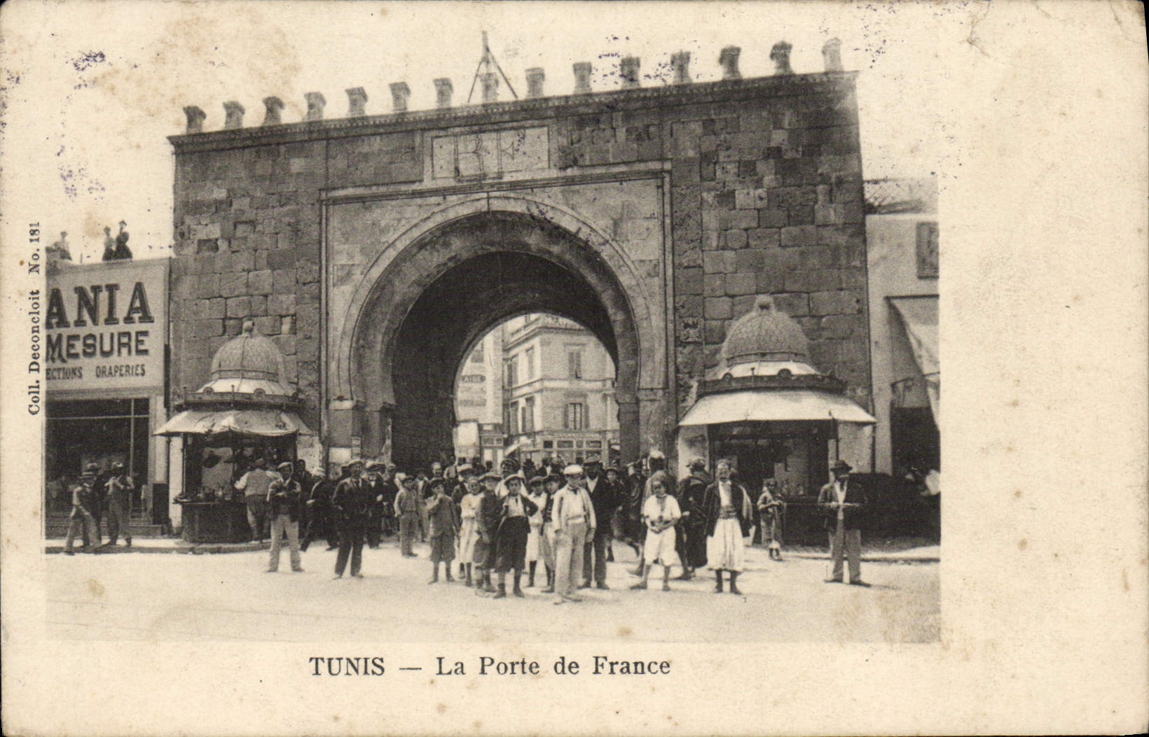 CPA Tunis La Porte De France