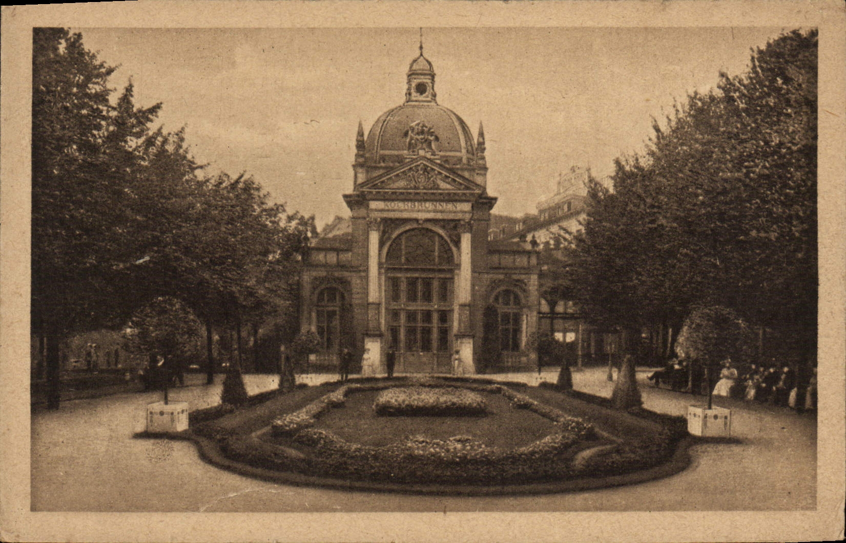 CPA Wiesbaden Kochbrunnen