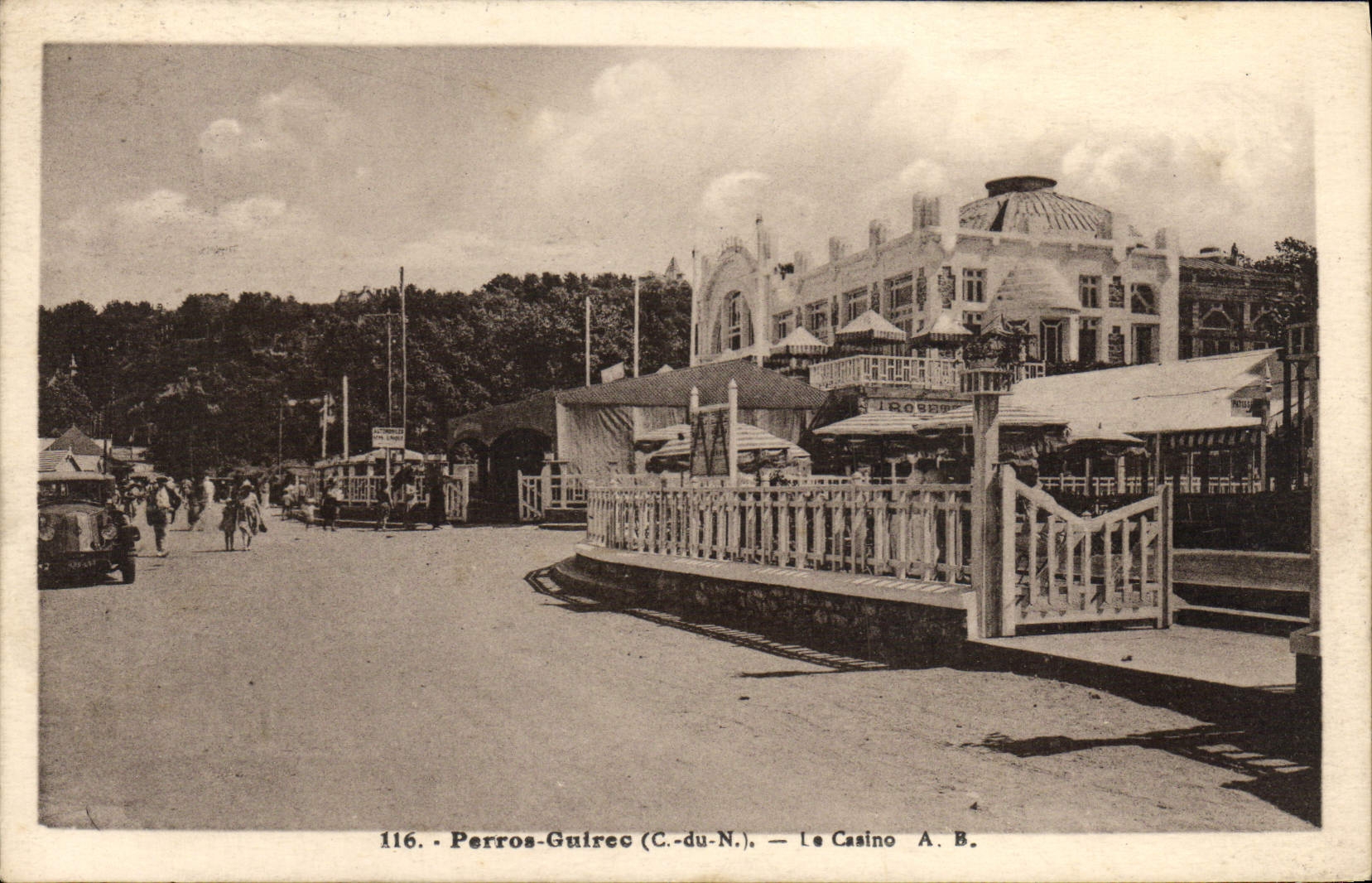 CPA Perros Guirec La Casino