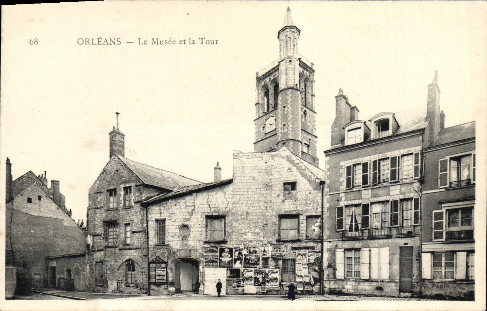 CPA Orleans Le Musee Et La Tour