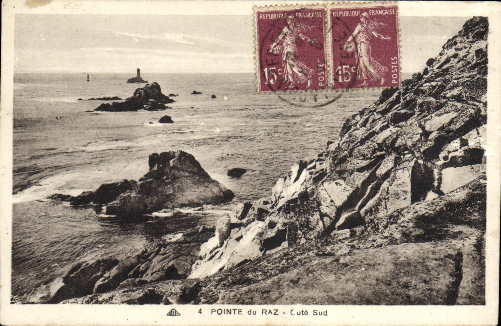 CPA Pointe Du Raz Cote Sud