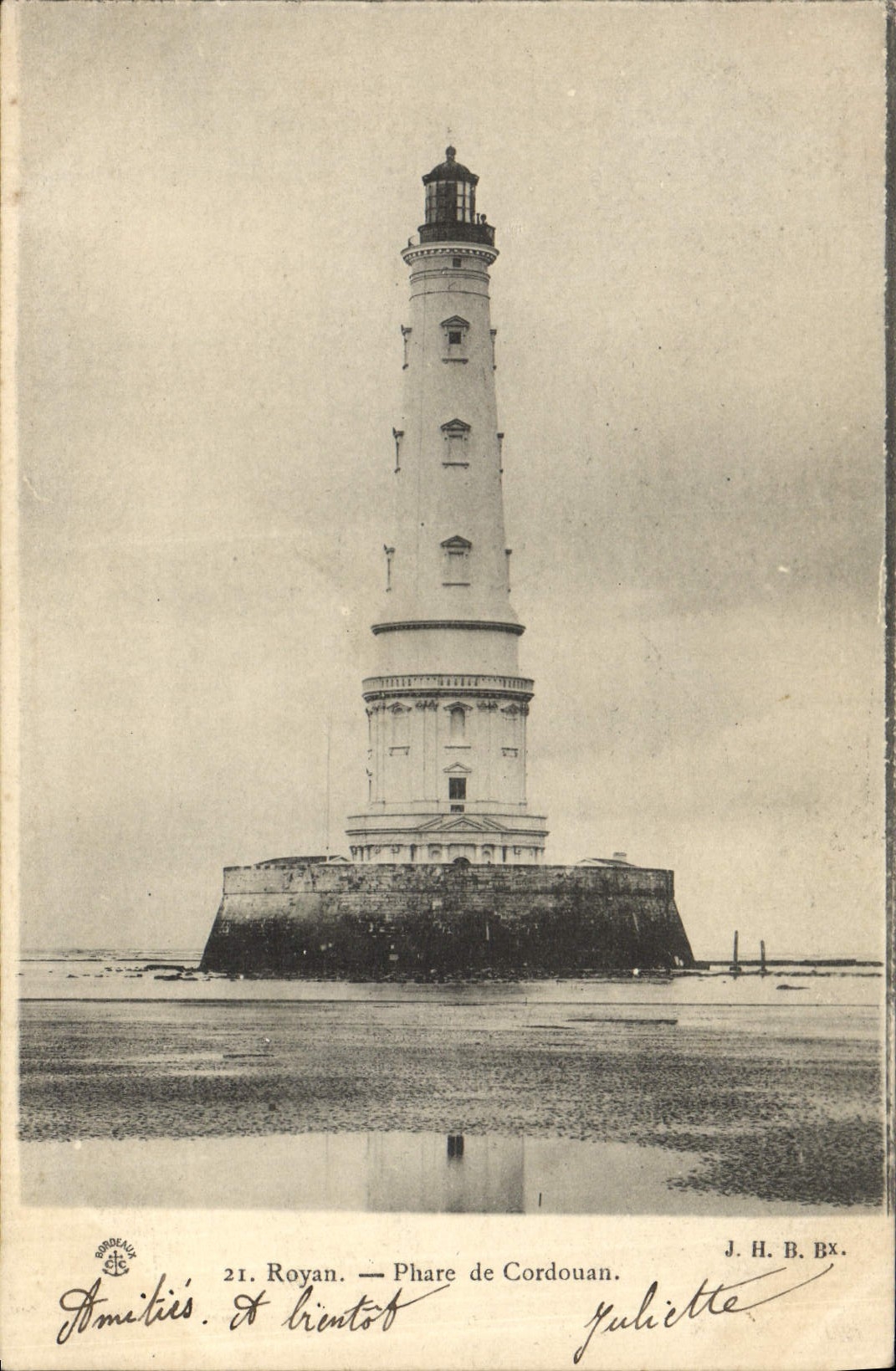 CPA Royan Phare De Cordouan