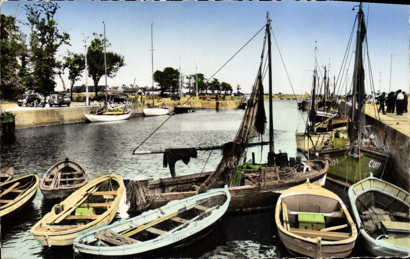 MODERN CARD Riva Bleated the Port Boats