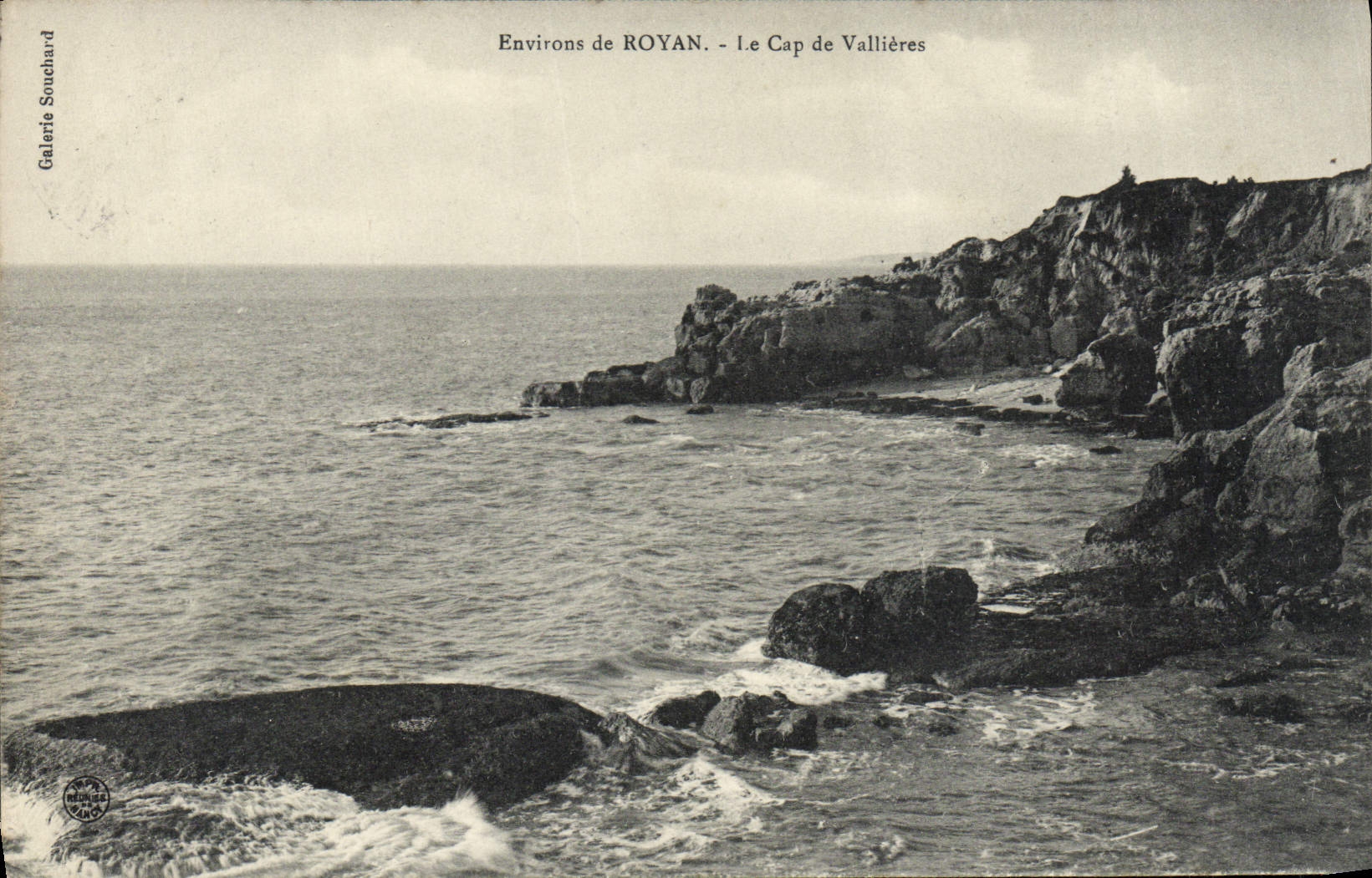 Alrededores de la POSTAL de la VENDIMIA de Royan el cabo De Vallieres