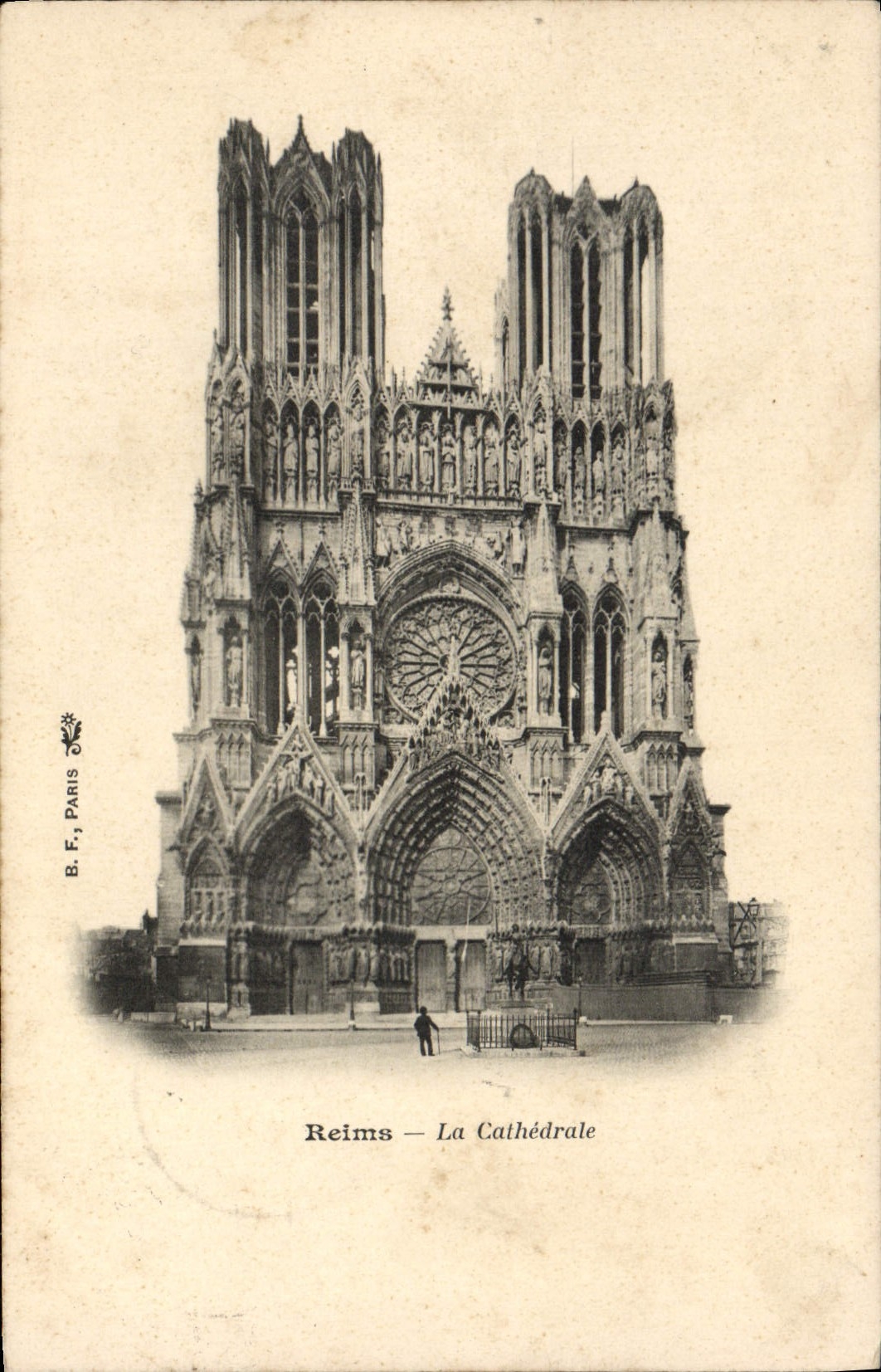 CPA Reims La Cathedrale