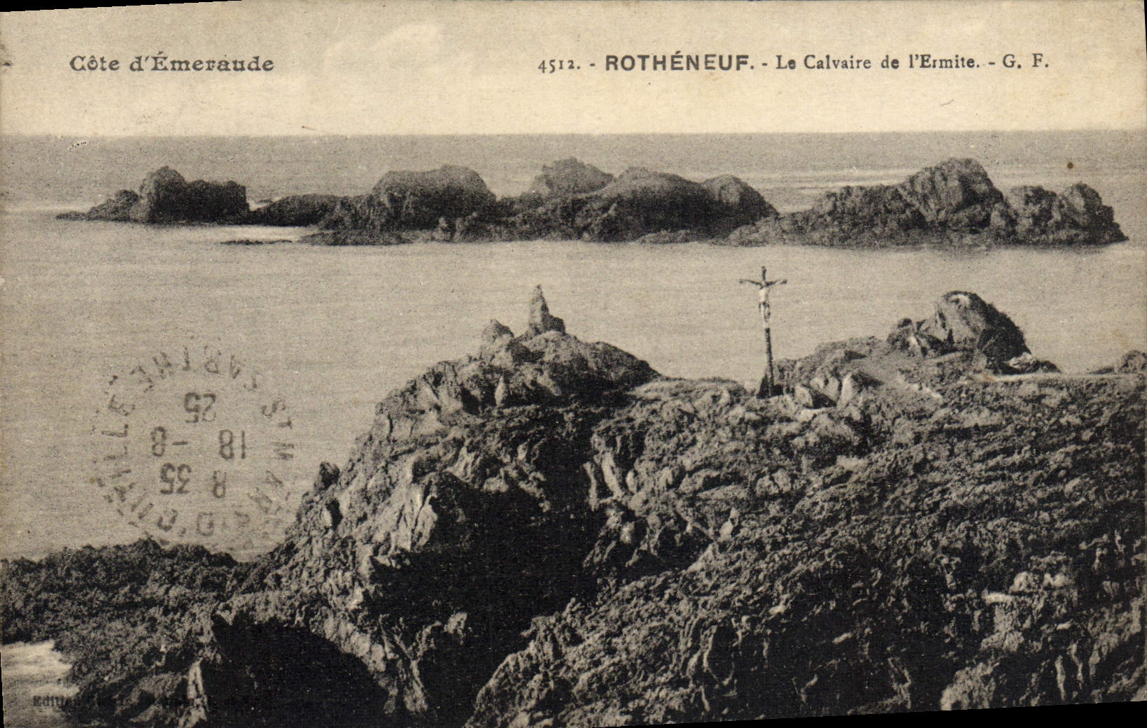 CPA Rotheneuf Le Calvaire De I'Ermite
