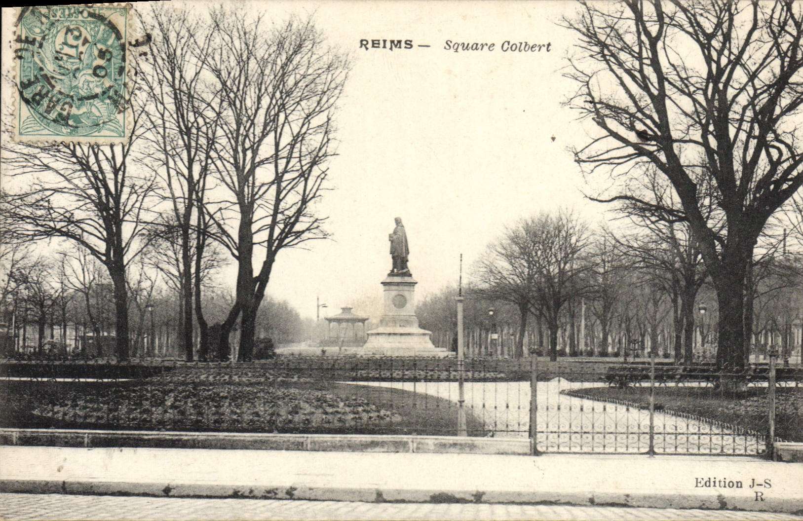 CPA Reims Square Colbert