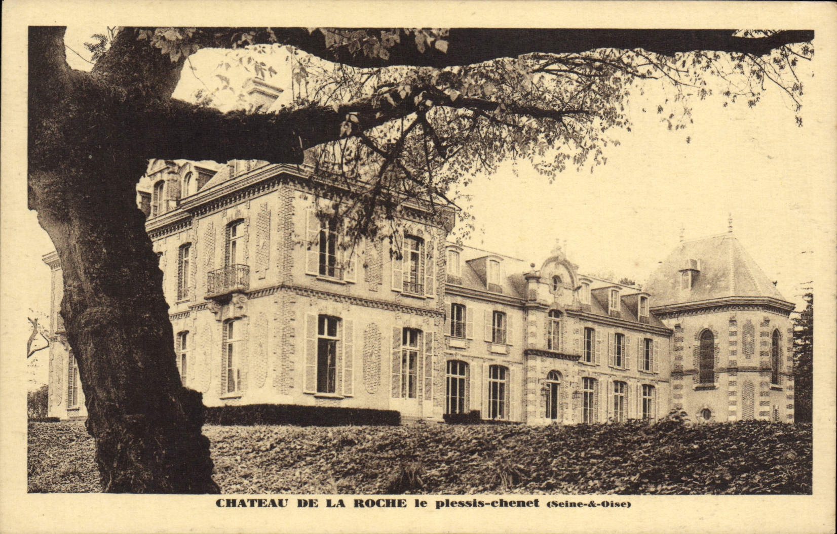 CPA Chateau De La Roche Le Plessis Chenet 