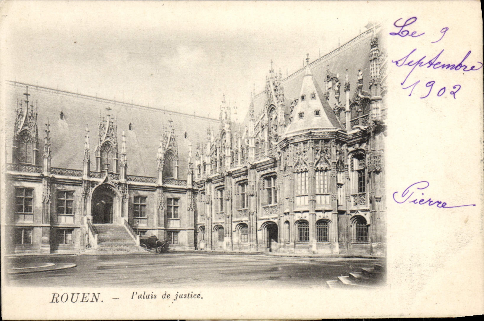 CPA Rouen Palais De Justice