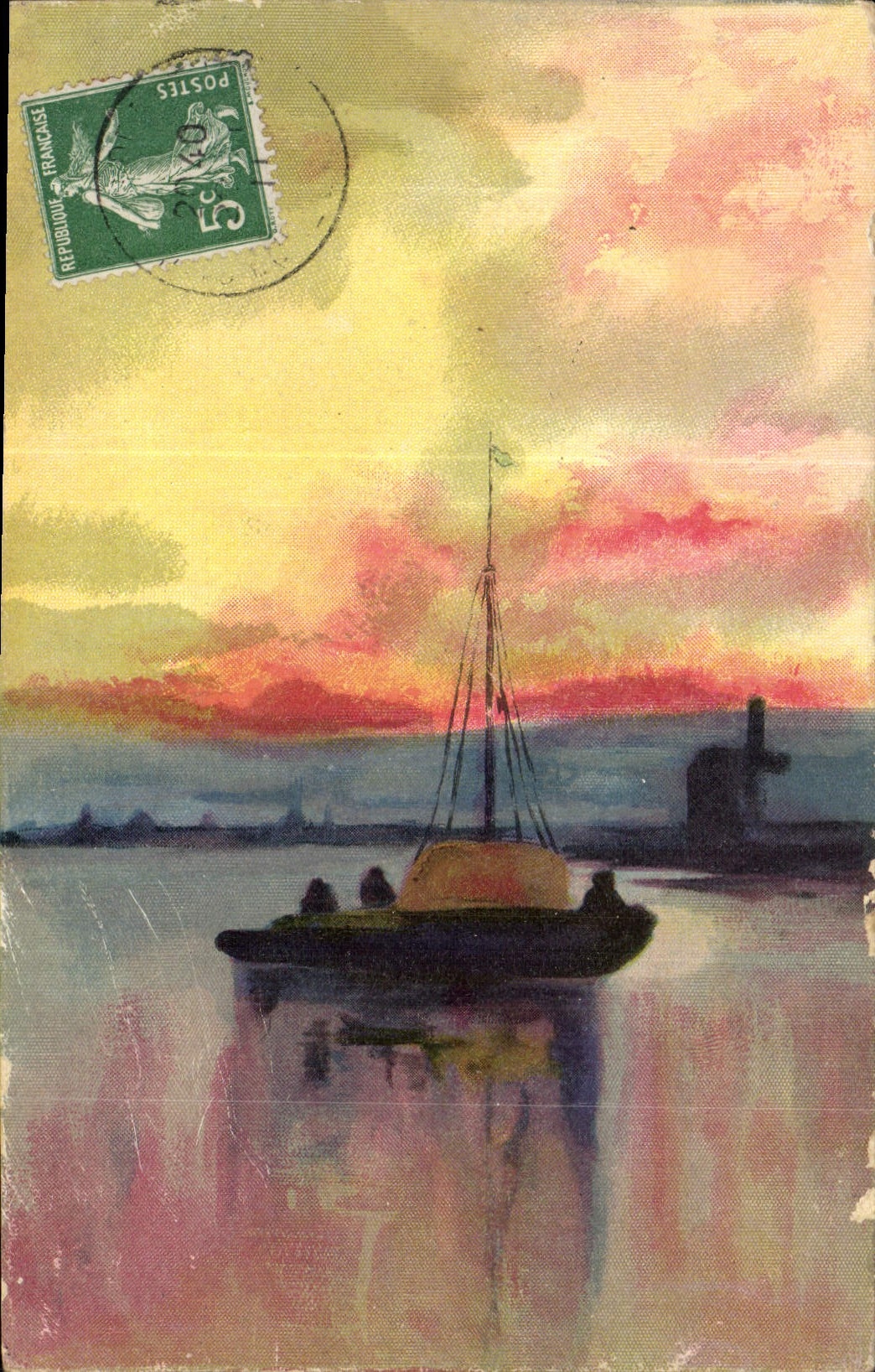 CPA Bateau