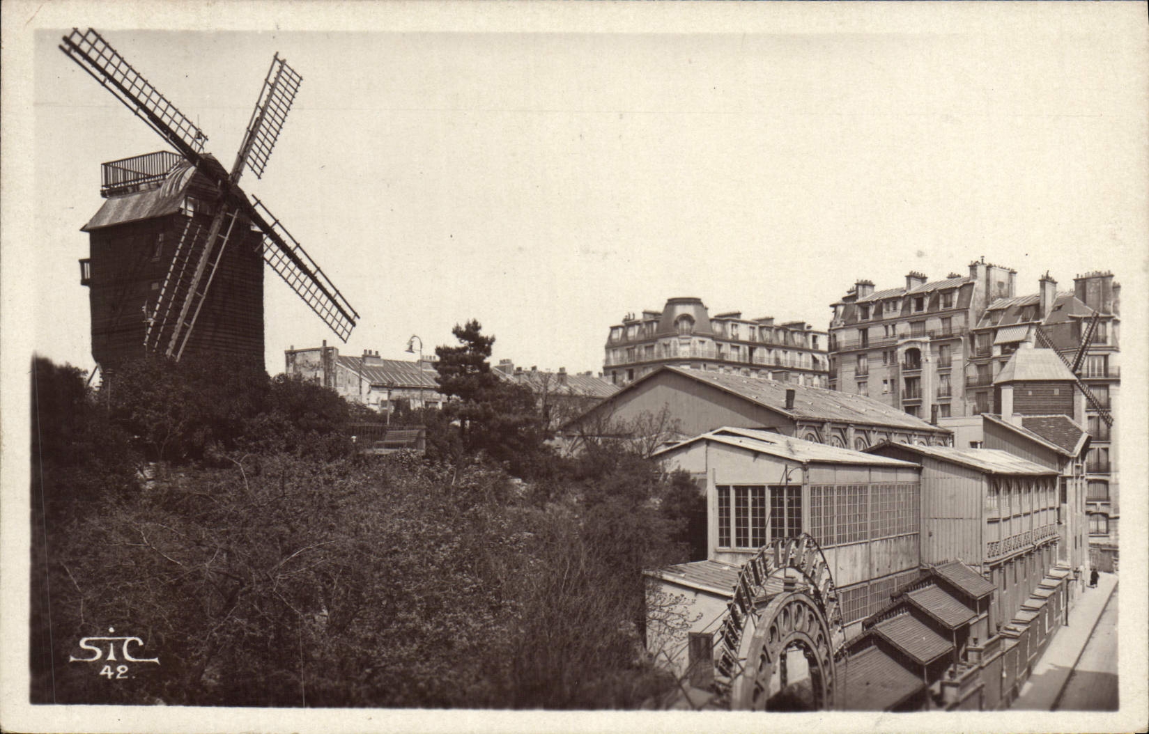 CPA Paris Moulin de la Galette