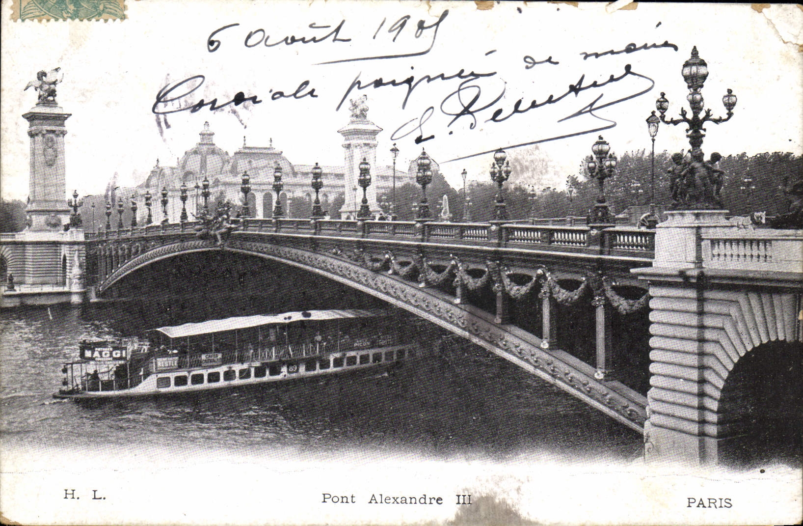 CPA Paris Pont Alexandre III