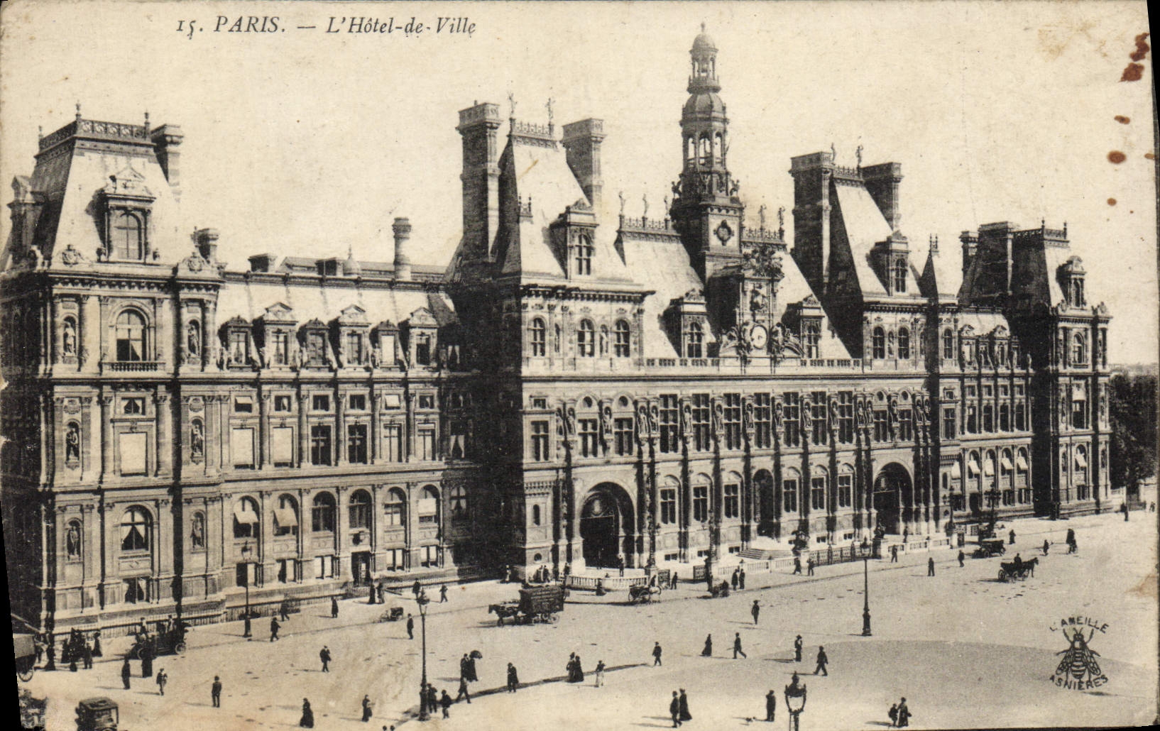 CPA Paris L'Hotel de Ville