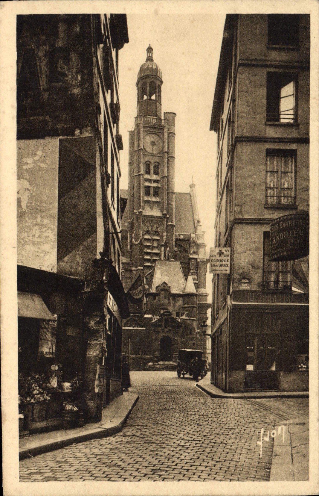 CPA Paris Eglise Saint Etienne du Mont