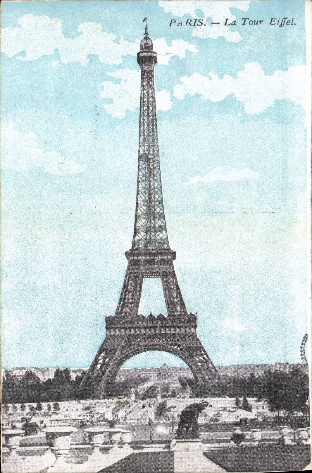 CPA Paris La Tour Eiffel