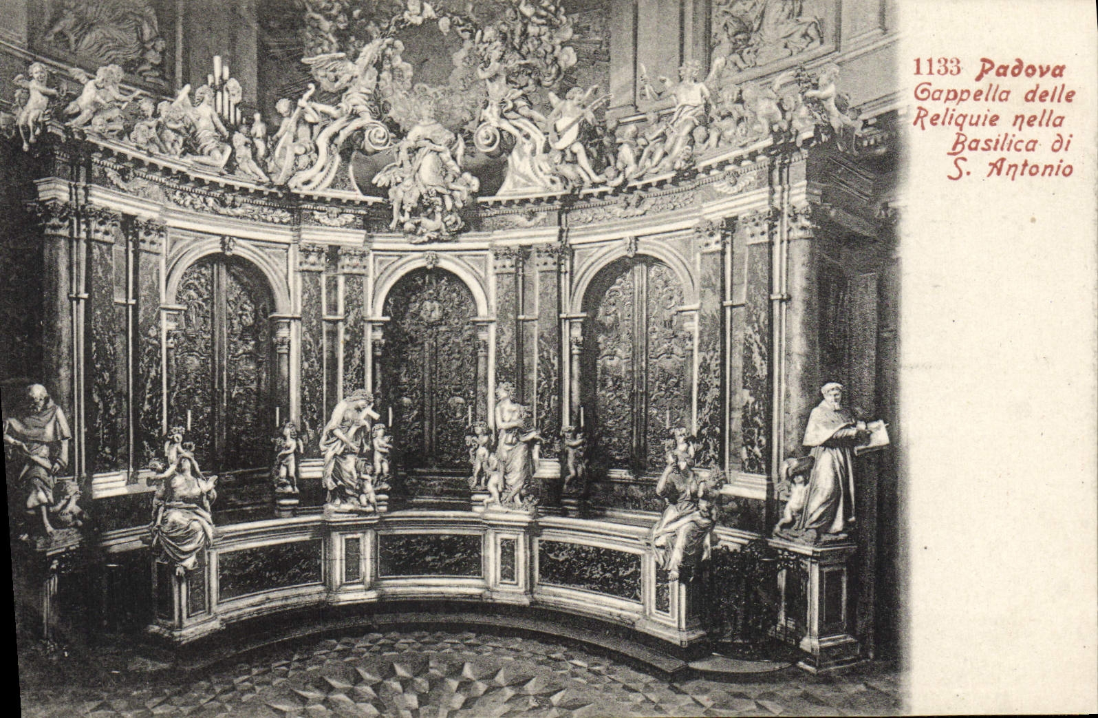CPA Padova Cappella delle Reliquie nella Basilica di S Antonio