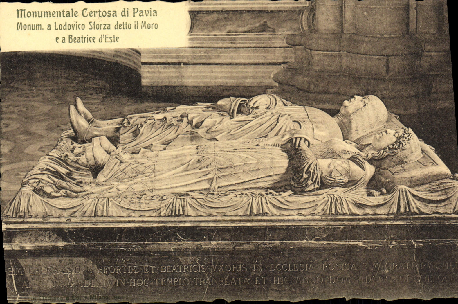 CPA Pavia Certosa Monumentale 