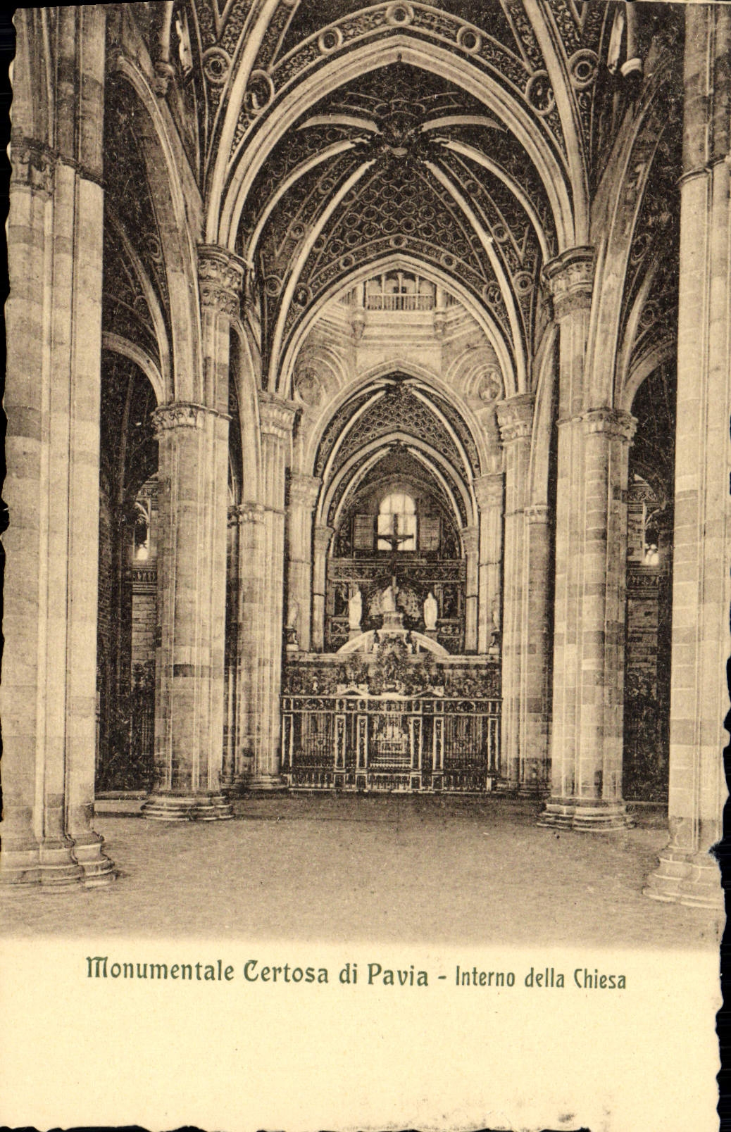 CPA Pavia Certosa Monumentale 