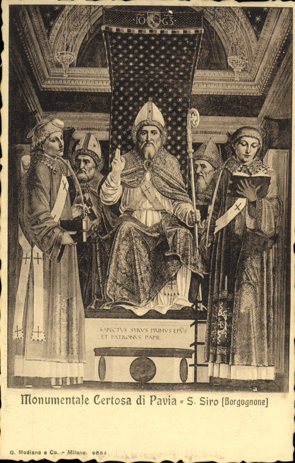 CPA Pavia Certosa Monumentale 