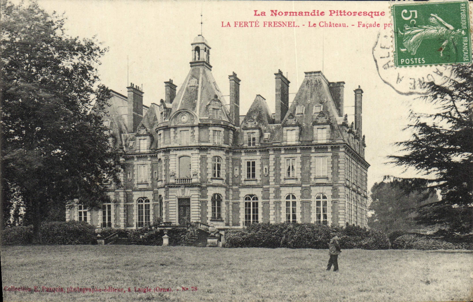 CPA La Ferte Fresnel Le Chateau