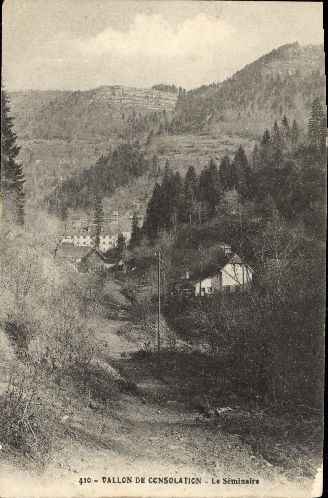 VINTAGE POSTCARD Small valley Of Consolation the Seminar