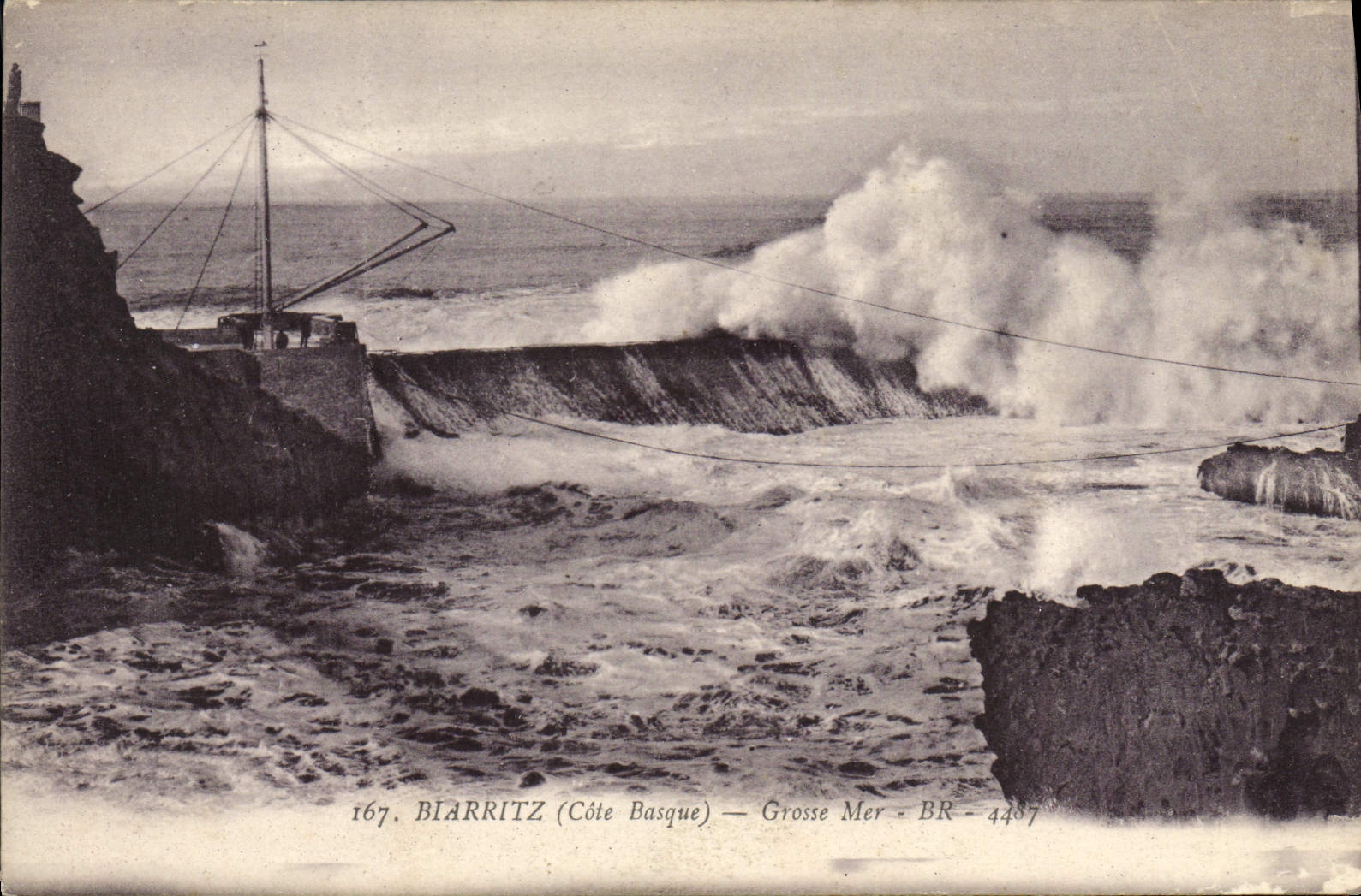 CPA Biarritz Grosse Mer 