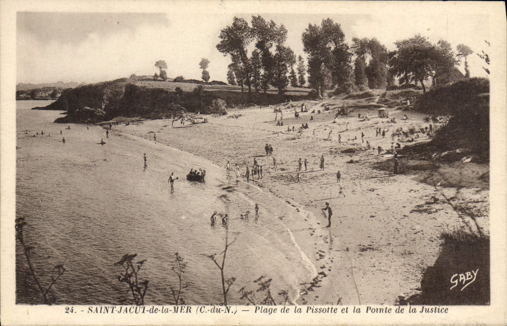 CPA Saint Jacut de la Mer Plage de la Pissotte et la Pointe de la justice