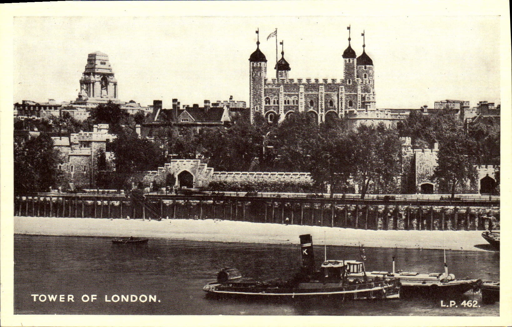 CPA Tower of London Bateau