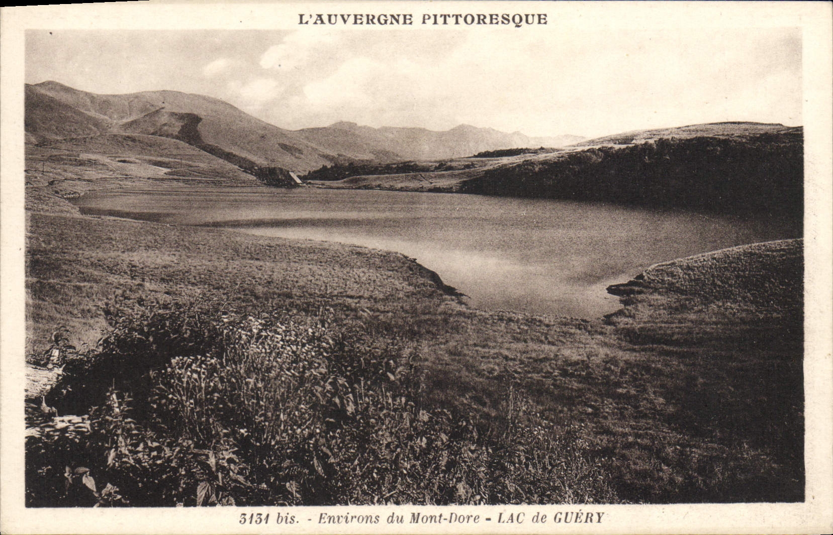 CPA Environs du Mont Dore Lac de Guery