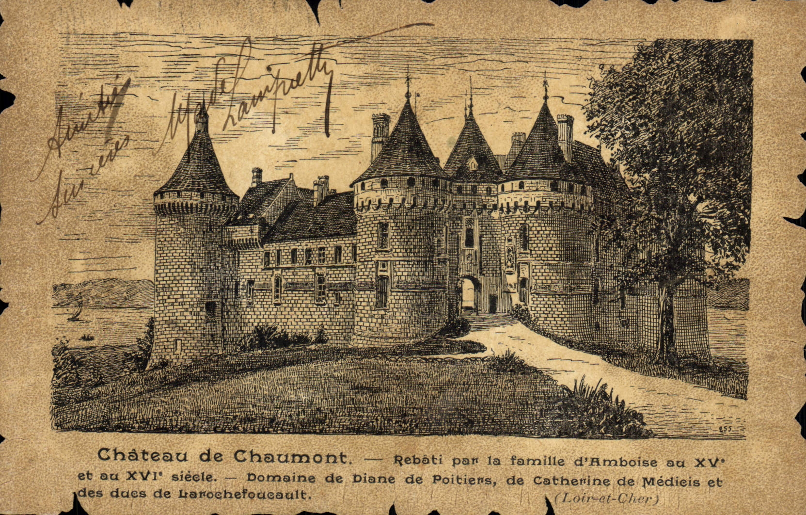 CPA Chateau de Chaumont 