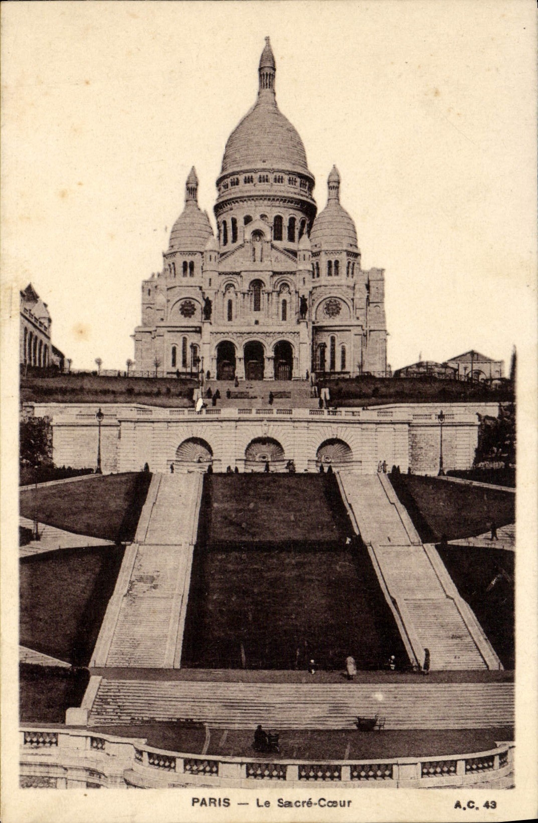 CPA Paris Le Sacre Coeur