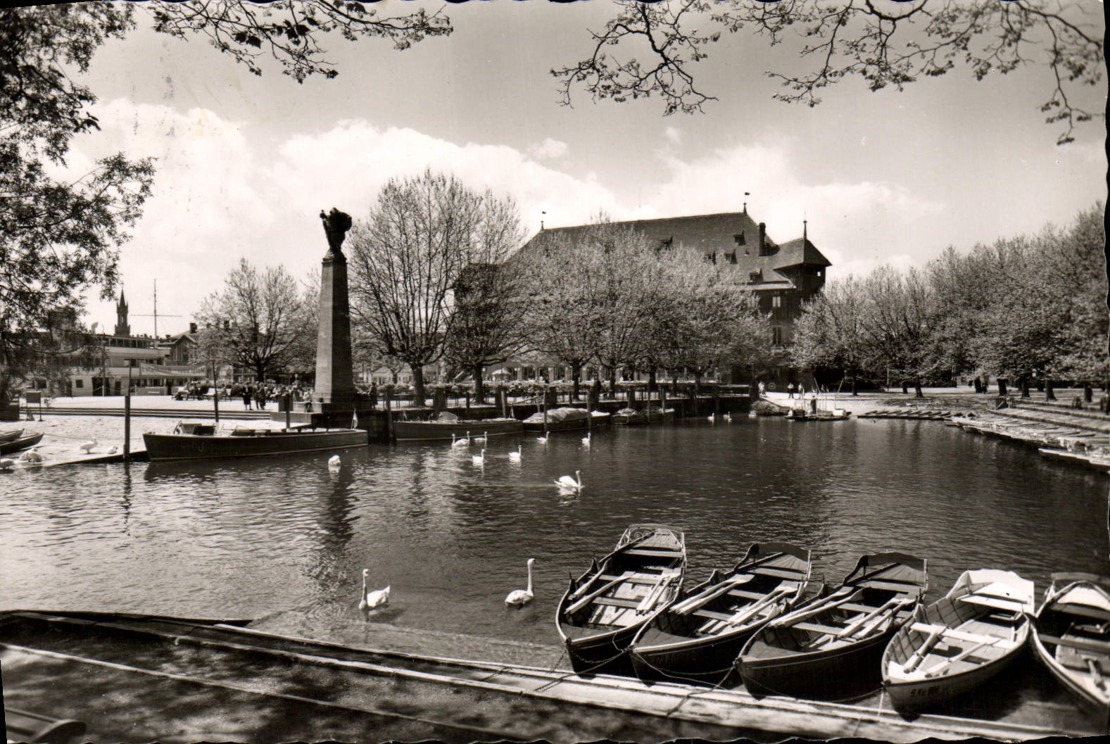 MODERN CARD Konstanz Am Bodensee Hafen put Konziliumsgebaude
