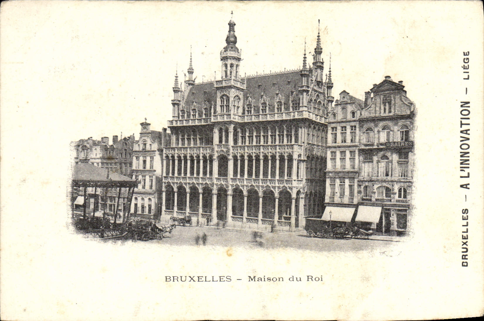 CPA Bruxelles Maison Du Roi