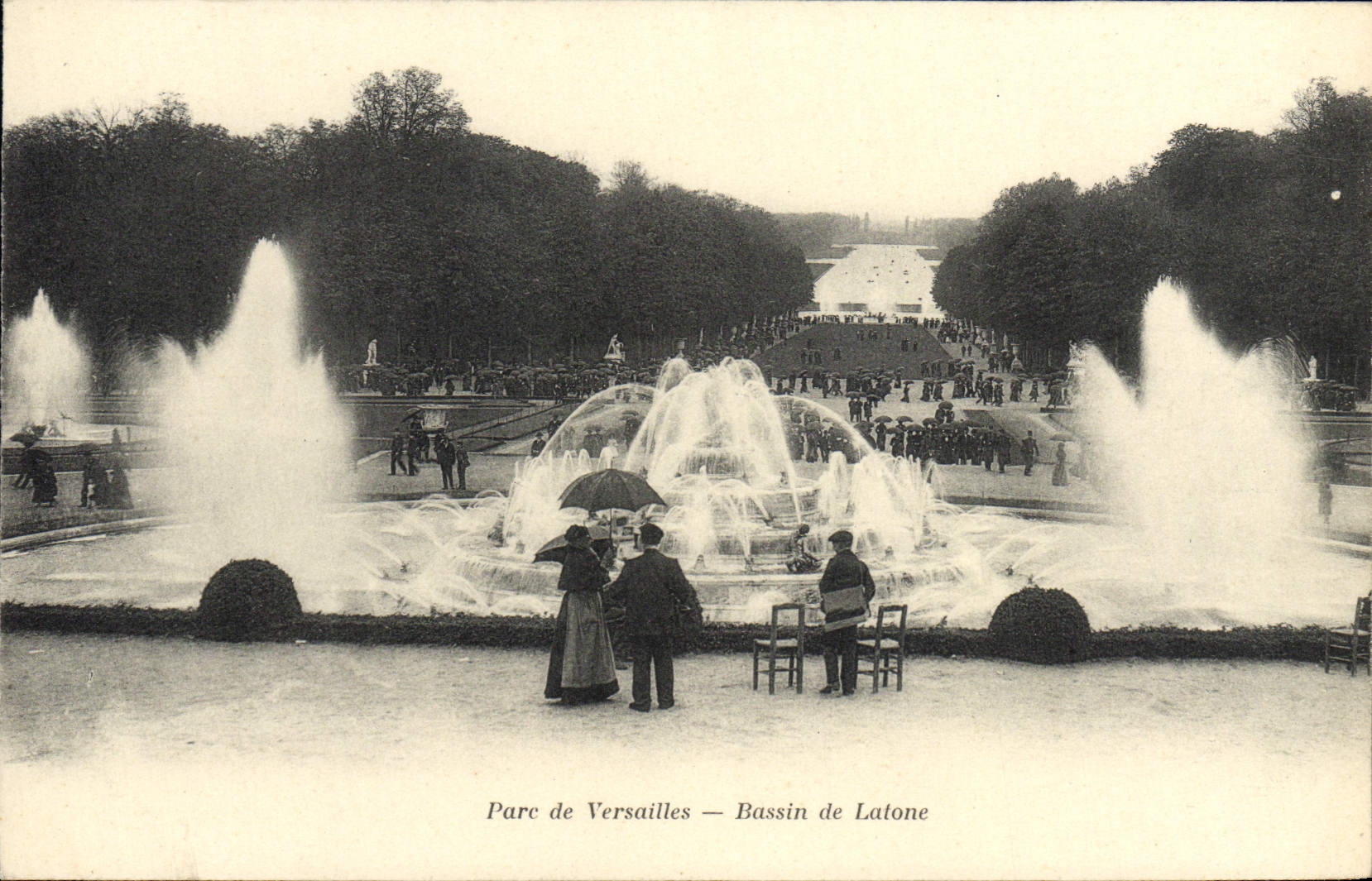 CPA Parc De Versailles Bassin De Latone