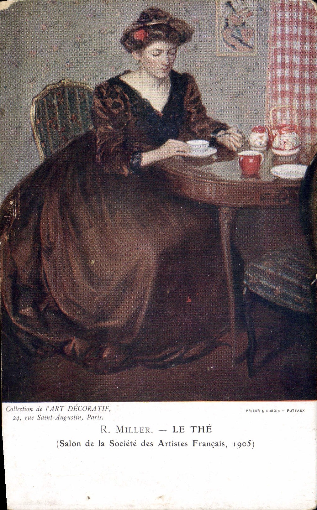 VINTAGE POSTCARD Miller the