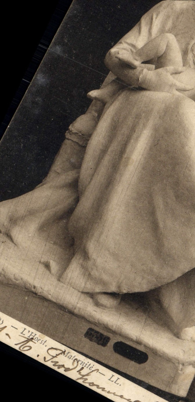 VINTAGE POSTCARD Hoest Maternity Living room 1905