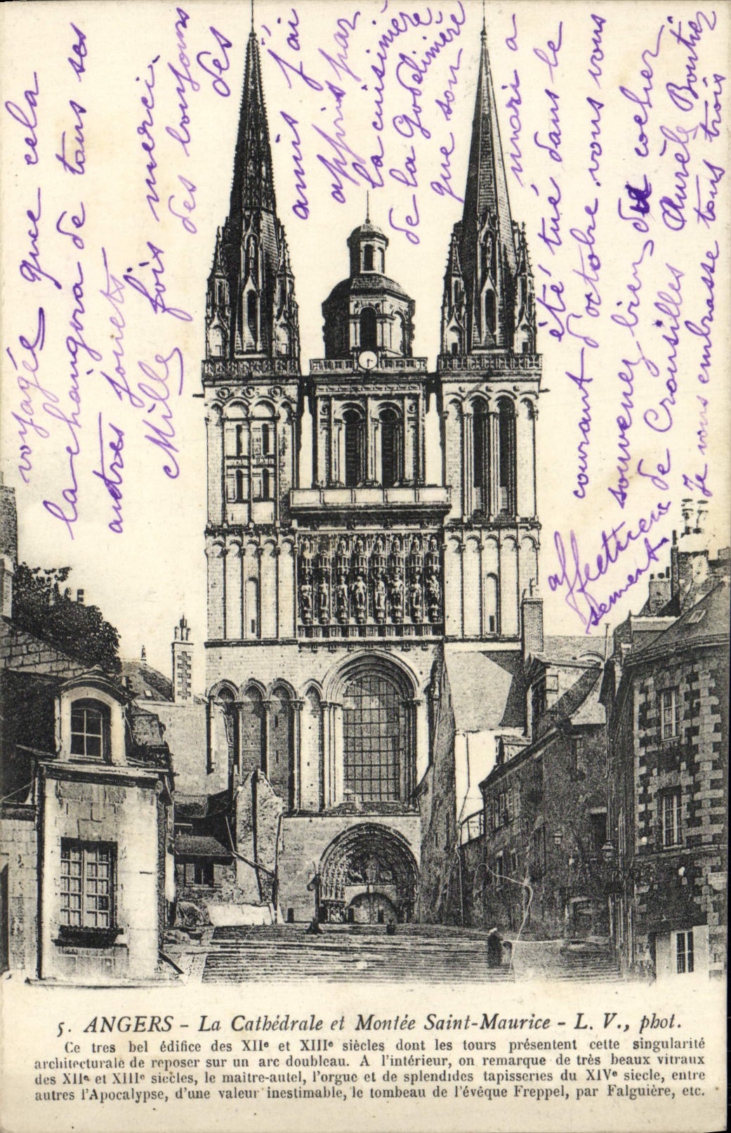 La POSTAL de la VENDIMIA encoleriza la catedral y la subida Mauricio Saint