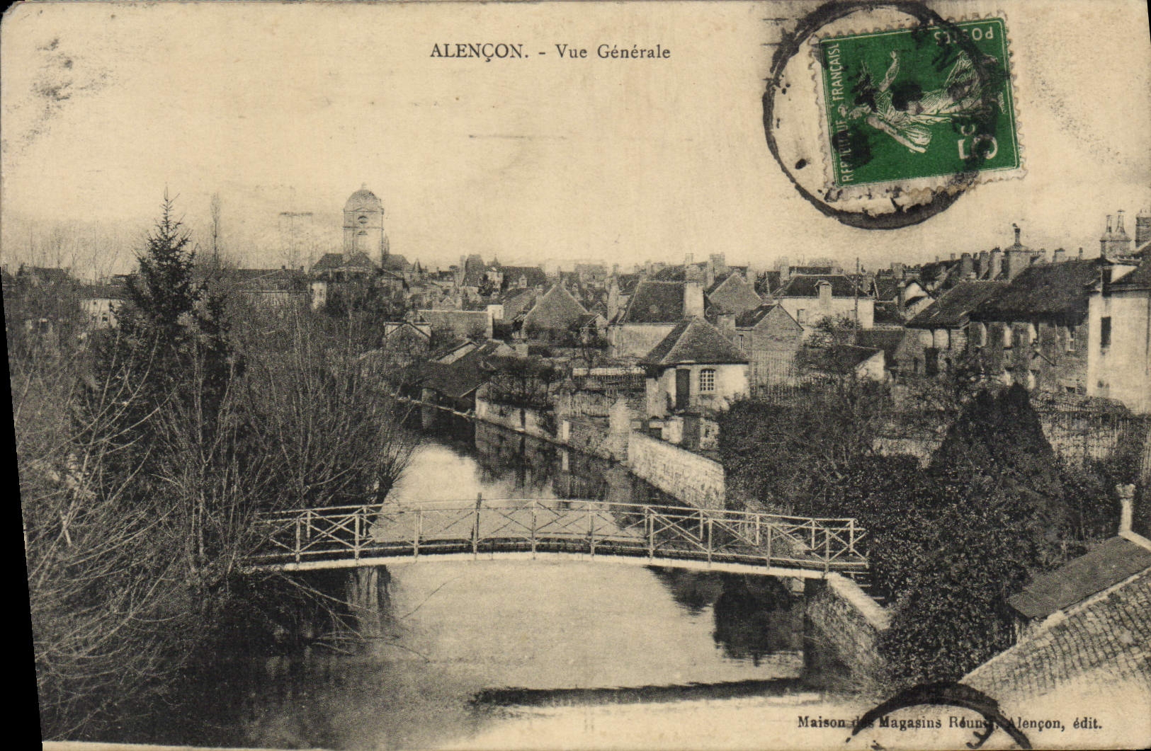 CPA Alencon Vue Generale
