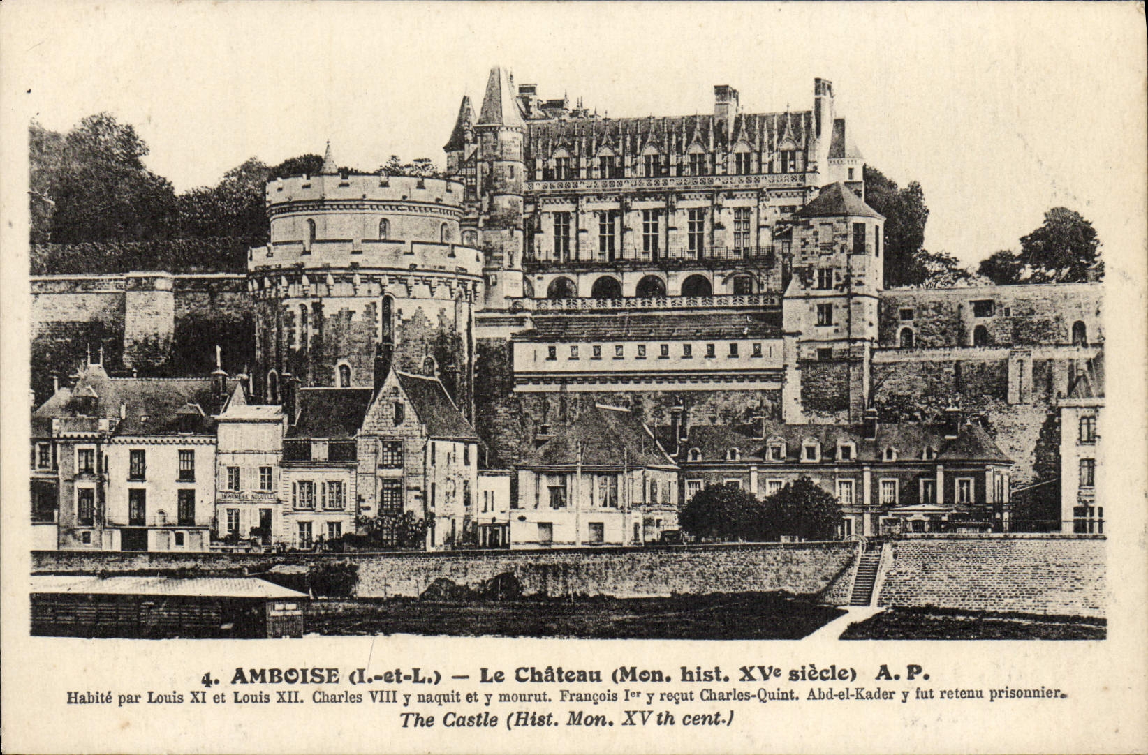 CPA Amboise Le Chateau 