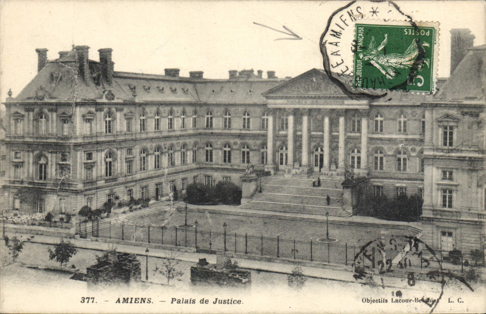 CPA Amiens Palais De Justice
