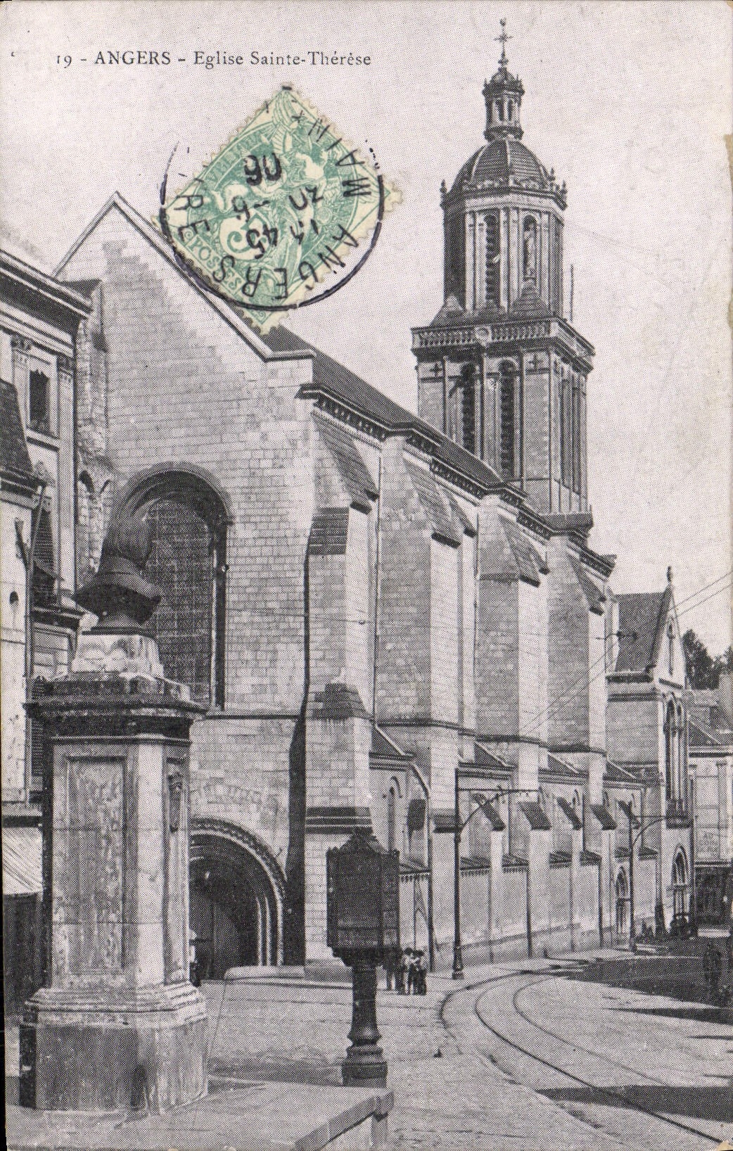 CPA Angers Eglise Sainte Therese