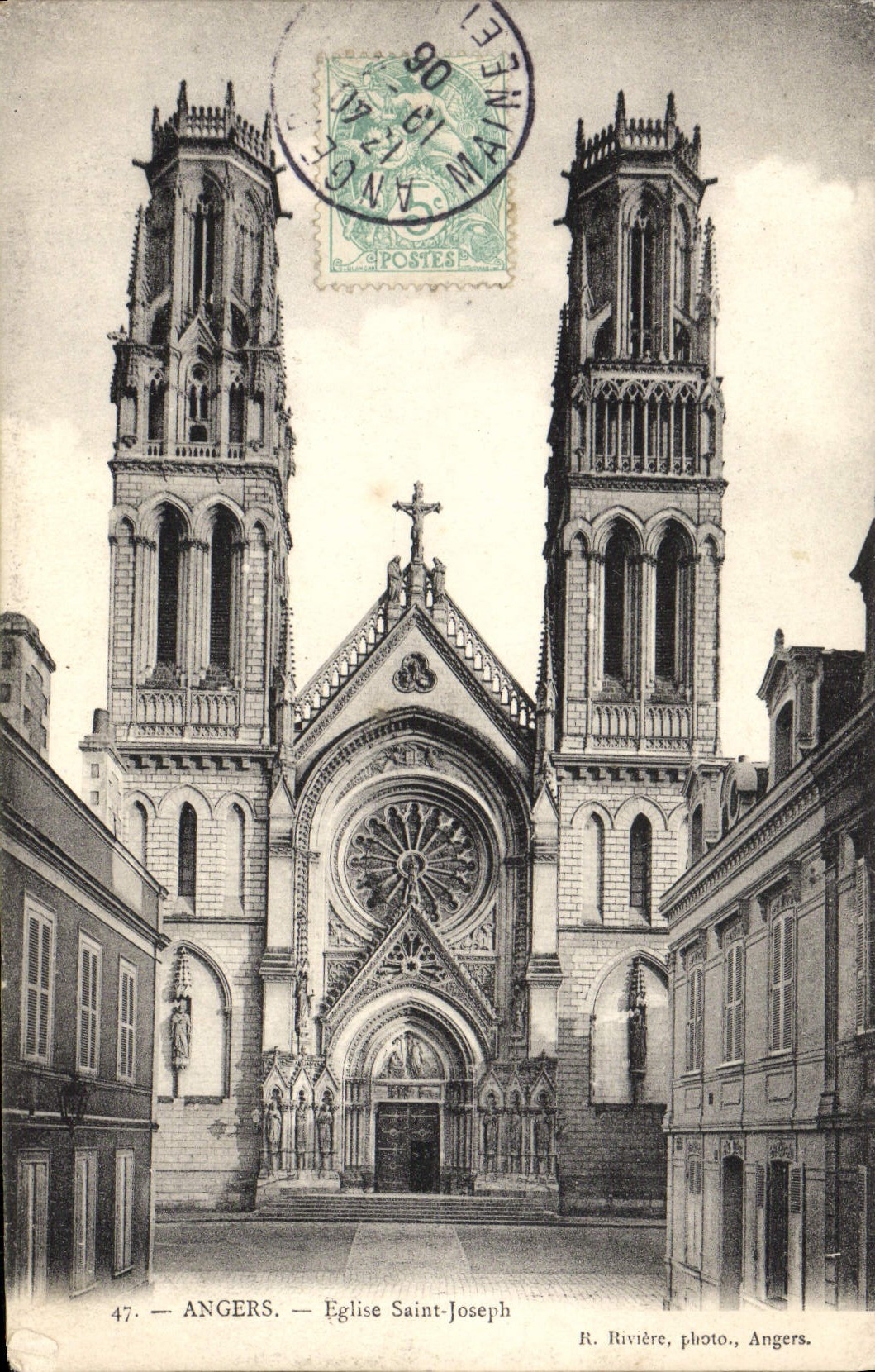 CPA Angers Eglise Saint Joseph