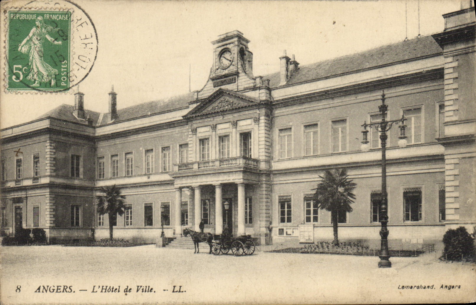 CPA Angers L'hotel de ville