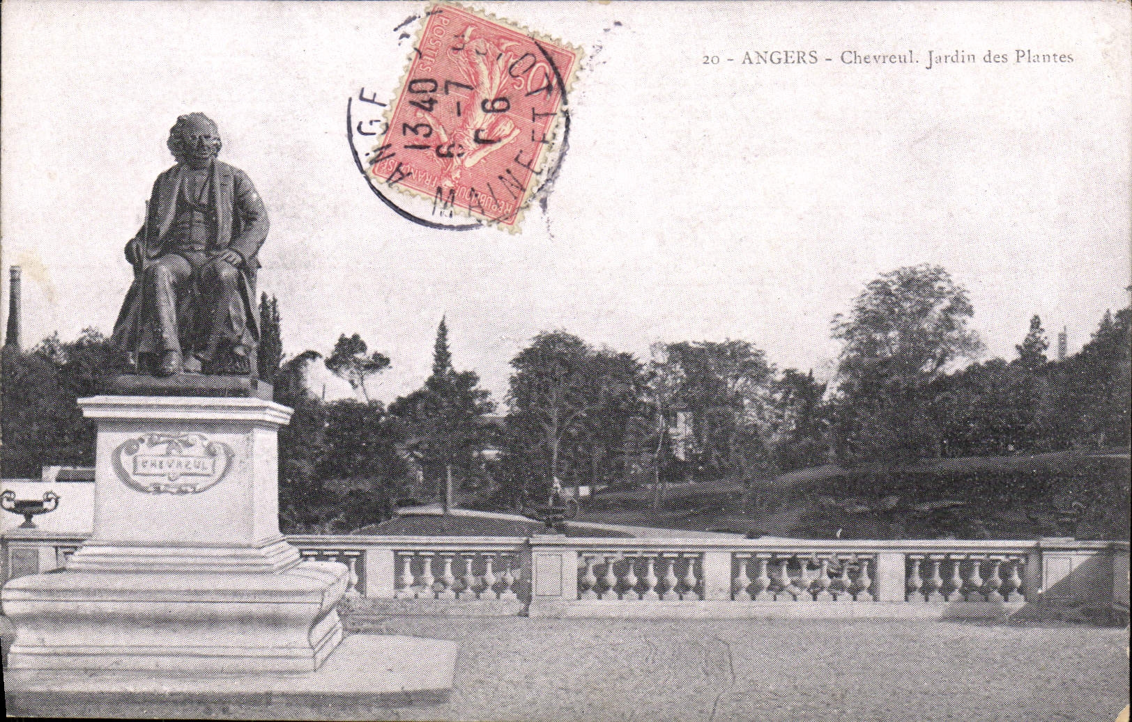 CPA Angers Chevreul Jardin Des Plantes