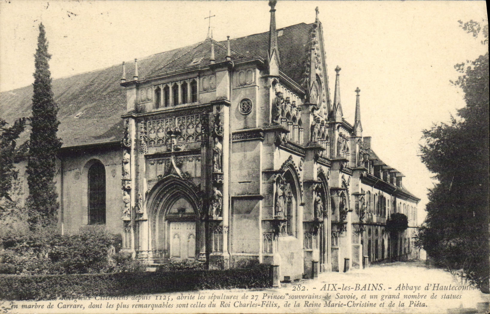 CPA Aix Les Bains Abbaye D'Hautecombe