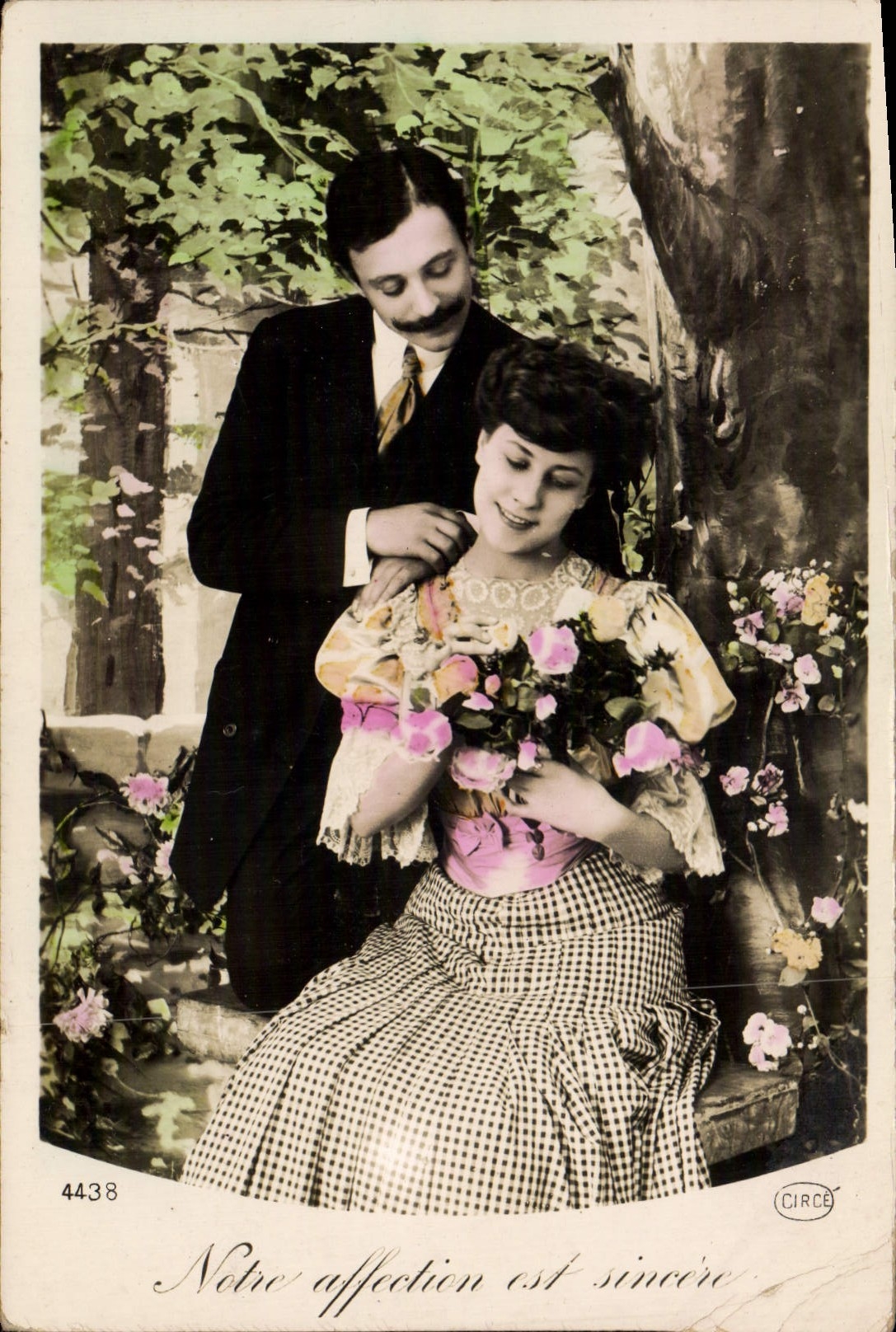 CPA Fantaisie Femme